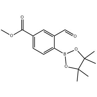 kyselina benzoová, 3-formyl-4-(4,4,5,5-tetrametyl-1,3,2-dioxaborolan-2-yl)-, Metylester CAS č.: 2271348-22-0